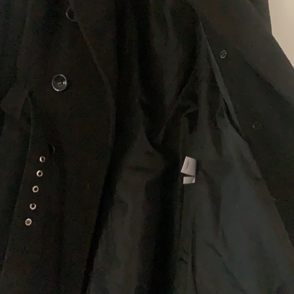 NY&C Black Pea Coat - Picture 5 of 8